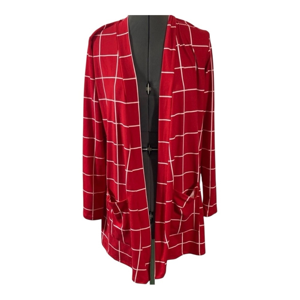 Zenana Outfitters red cardigan